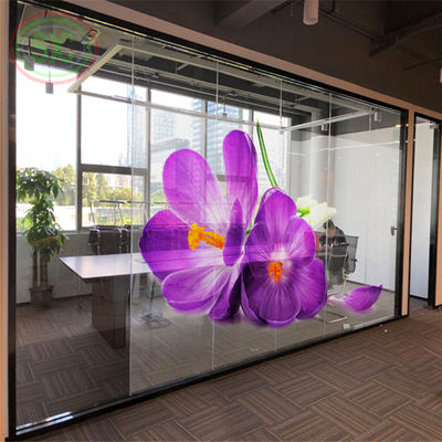 Découvrez le futur de la publicité avec notre écran LED transparent et accrocheur