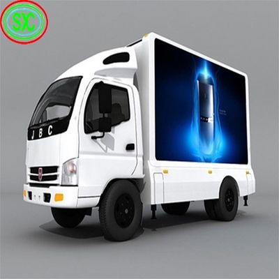 Bon prix Écran LED mobile pour camion, tension de fonctionnement DC5V, pour publicité extérieure, mode de contrôle synchrone par ordinateur en ligne