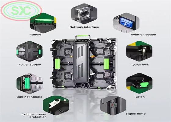 P2.9 Affichage LED intérieur haute résolution et solutions personnalisables pour les événements et les expositions