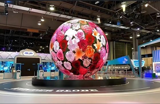 Moniteur à LED rond à puce Epistar 320 * 160 mm pour une visualisation précise et précise