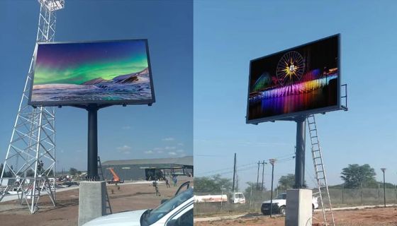 Bon prix IP65 imperméable à l'eau Définition extérieure Panneau d'affichage LED en RGB 3 en 1 en ligne