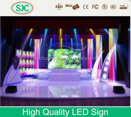 Écran LED couleur intérieur haute densité avec système de contrôle LSN/NoVa et 160 000 points/m2 de Shenzhen