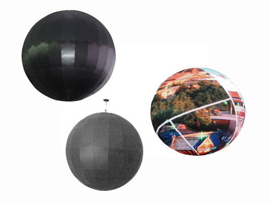 Bon prix Écran LED de sphère de publicité interactive pour le module du centre commercial Taille 320*160mm Fonction d'affichage Vidéo/Texte/Image en ligne