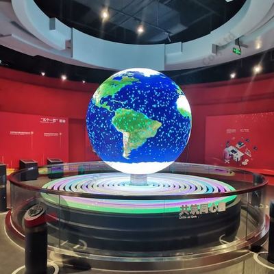 Bon prix Écran LED en forme de boule DC5V pour l'affichage de texte vidéo et d'images en ligne