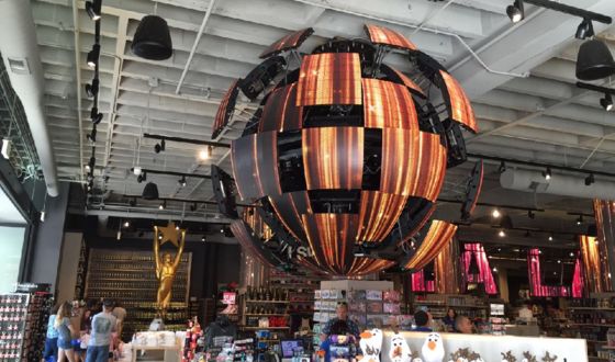 Écran LED sphérique étanche IP43 avec fonction d'affichage vidéo et certification FCC