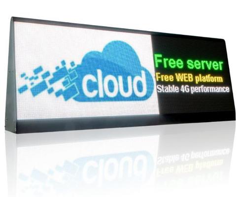 Affichage de panneaux LED de voiture à tension continue 5V avec configurations 1R1G1B et résolution d'écran 192*64 points