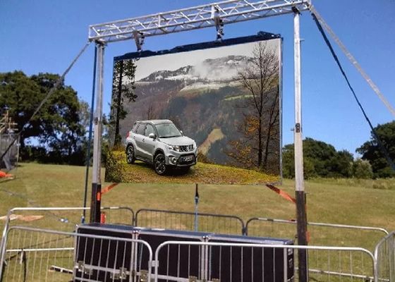 Projecteur d'affichage de location personnalisable avec gamme de grises de 14-16 bits et distance de vision de 3 ¢ 50 m