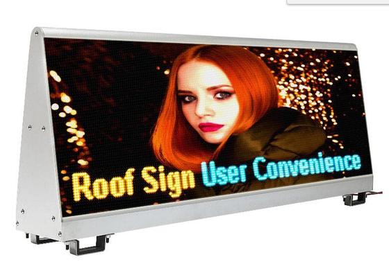 Bon prix Faire une déclaration avec un affichage LED de signalisation de voiture extérieure avec une résolution d'écran de 192 * 64 points en ligne
