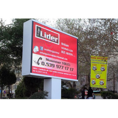 Bon prix Affichage LED extérieur à pleine couleur imperméable à l'eau pour la publicité routière Module LED SMD P8 de haute luminosité en ligne