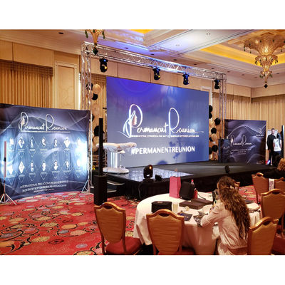 Bon prix La location ultra-légère de fond de vidéo du panneau HD de la diode p3 576*576mm de Nationstar de bonne qualité a mené l'affichage d'écran pour le concert en ligne