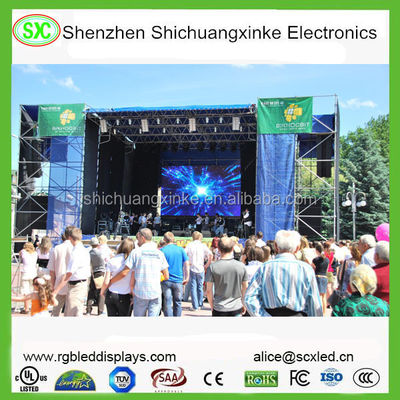 Bon prix 40000 Dots/sqm Resolution RGB LED Screen LED Display Technology for Display en ligne