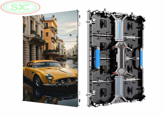 Bon prix Mur vidéo à écran LED de location pour intérieur, doté de LED 3 en 1 SMD 2121 et d'une protection IP65 pour les installations de location et temporaires en ligne