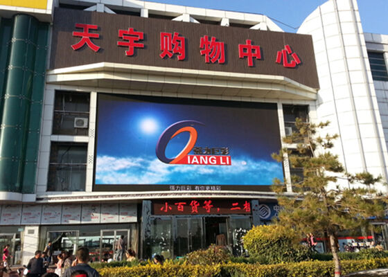 Écran LED couleur extérieure P6 avec haute luminosité et grand angle de vision, adapté à la publicité et à l'information publique