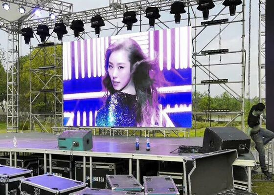 Bon prix Écran LED de location extérieur P3.91 P4.81 pour concert de scène 500x500mm avec taux de rafraîchissement de 3840 en ligne