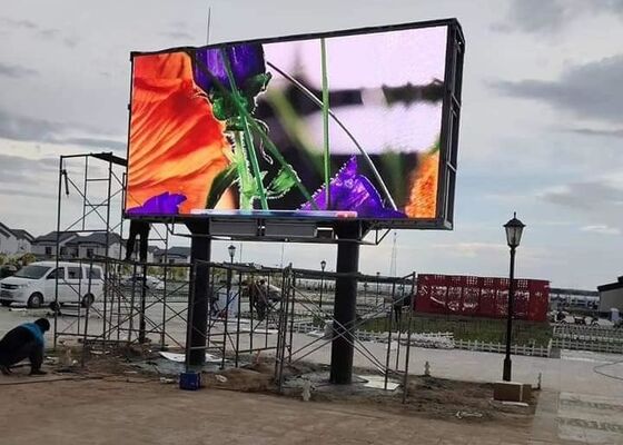 Bon prix P6 Écran LED extérieur imperméable à l'eau Publicité avec fréquence de rafraîchissement 3840hz en ligne