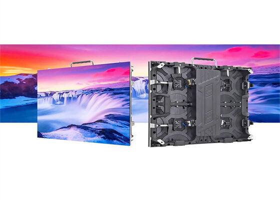 Bon prix Affichage LED RVB intérieur avec conception de maintenance avant et armoire en aluminium à moulage sous pression pour une installation facile et à long terme en ligne