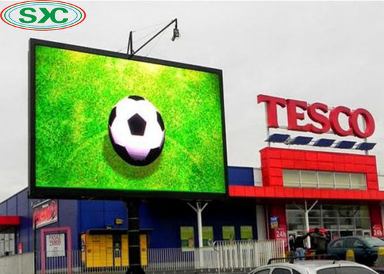 Bon prix Anti-collision Sports football P10 IP65 320x160 Panneaux d'affichage à LED en ligne
