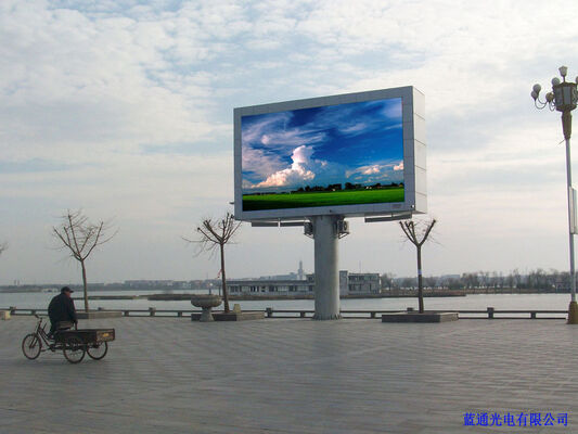 P6 étanche à l'eau pour l'extérieur 960x960mm SMD2727 affichage à LED installation fixe mur publicitaire à LED