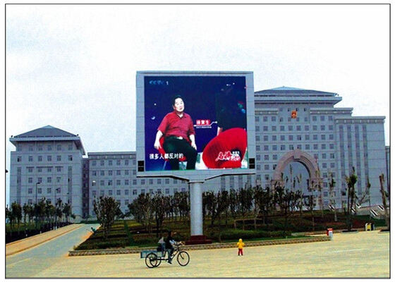 Le géant fixe sans fil fait sur commande mené extérieur de la publicité extérieure visuelle du mur 960x960mm P5 P6 P8 P10 a mené l'affichage