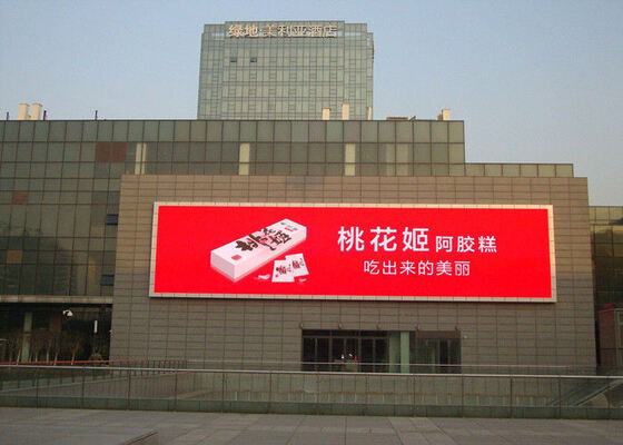 LED extérieur P10 Affichage à LED pleine couleur haute luminosité étanche à l'eau et 960x960mm et 3840hz taux de rafraîchissement