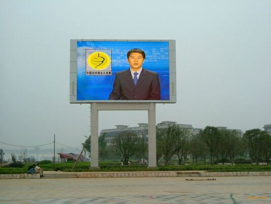 Bon prix Installation fixe de publicité LED 7500cd haute luminosité Nationstar P6 écran LED incurvé couleur extérieure En ligne