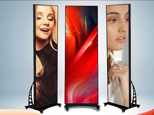 Bon prix Écrans LED publicitaires P2mm avec une taille d'écran de 680x2000mm, parfaits pour les salles de conférence et les affichages d'événements d'entreprise En ligne