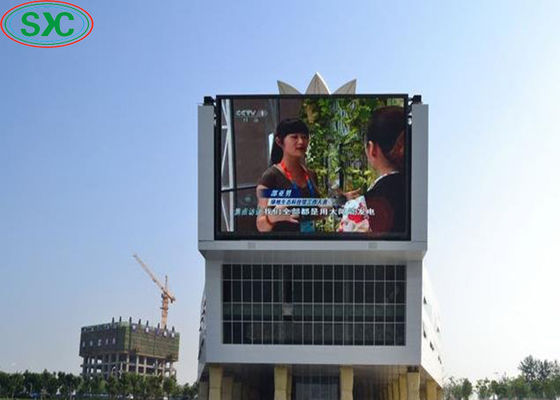 Bon prix mur polychrome mené extérieur de vidéo de l'affichage P8 P10 de la publicité de l'éclat 6000cd en ligne