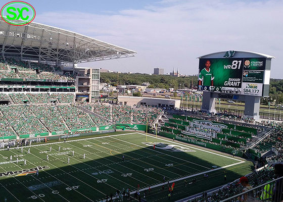 Affichage à LED Géant extérieur de stade de base-ball P6 5 ans de garantie, affichage mené par sports