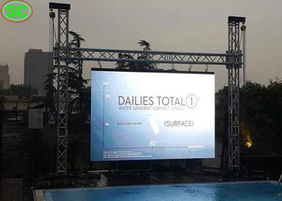 Bon prix Mur de publicité de location d'affichage à LED, Écran de P6 LED pour le message publicitaire en ligne