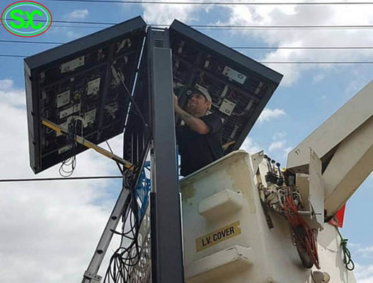 Les panneaux d'affichage menés électroniques P6 de Digital conjuguent l'affichage IP68 de Ladvertising de côté imperméable