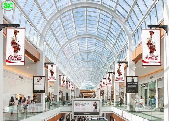 Bon prix 4000Hz Digital d'intérieur annonçant la LED examine la puce de P2 Epistar accrochant pour le centre commercial en ligne