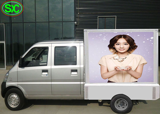 Bon prix L'affichage à LED Mobile extérieur de camion, location a mené l'écran mobile P4 5 ans de garantie en ligne