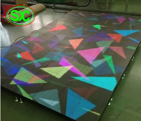 Bon prix 6,25 millimètres Smd Digital Dance Floor polychrome, étape Starlight Dance Floor pour extérieur en ligne