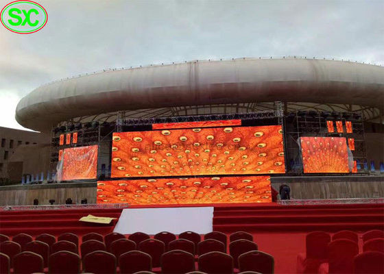 Bon prix Affichage à LED de location 6500K - écran de P4.8 De fond d'étape 9500K extérieure en ligne