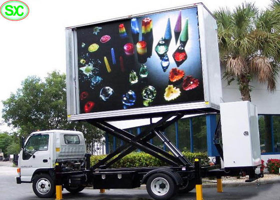 Bon prix Haute résolution mobile de l'affichage à LED De camion de contrôleur de la publicité 3G SMD P5 en ligne