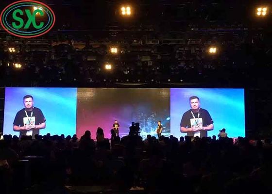 Panneau d'affichage vidéo LED intérieur P3 avec luminosité de 2500 nits et conception de connexion Airplug