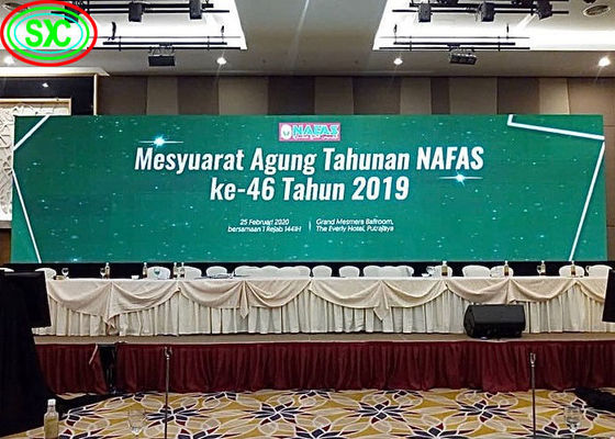 Écran de scène LED extérieur pour l'affichage d'événements, mur vidéo haute luminosité P3.91 P4 affichage à LED en couleur