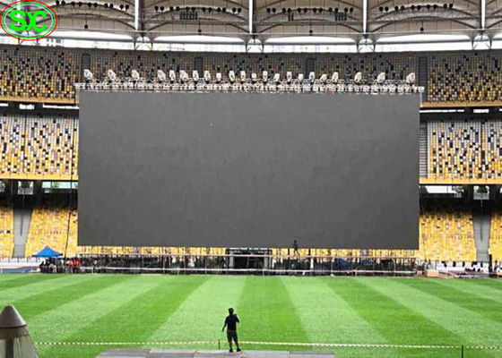 Bon prix L'étape électronique extérieure LED de stade examine le grand écran P6 de tableau indicateur en ligne
