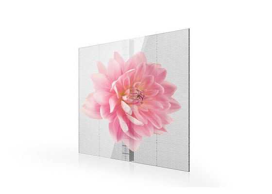 Bon prix Écran LED transparent intérieur/extérieur P3.91-7.82 1000x500mm couleur pleine 2000cd/m² en ligne