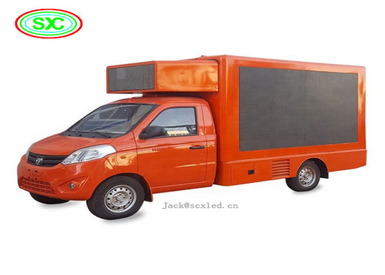 Bon prix Écran de visualisation mobile mené polychrome extérieur de la publicité du camion P10 de signe de HD en ligne