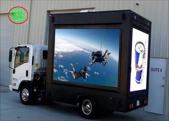 Bon prix En annonçant le signe mobile de la voiture LED de camion montrez l'éclat polychrome de l'écran P8 5500cd/m2 de TV en ligne