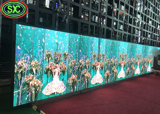 Bon prix P2.5 Location à l'intérieur 1R1G1B Affichage LED 3 en 1, centre commercial Écran LED Mur vidéo en ligne