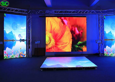 Anti affichage à LED polychrome d'intérieur de la vibration 8K 4K TV P1.6 SMD1921 de GUEULE