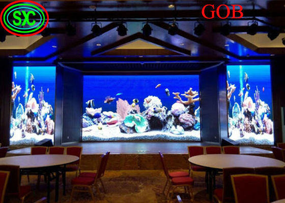 Bon prix P1.875 P2 P2.5 GOB 3840HZ Affichage LED à couleur complète intérieur pour la publicité en ligne