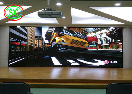Bon prix Affichage à LED polychrome d'intérieur de P3 SMD2121 RVB pour le lieu de réunion en ligne