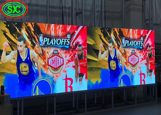 Bon prix Location / coulée sous pression Boîte en aluminium Vidéo 320 * 160mm P5 Affichage LED en couleur intérieure Restaurant Hôtel Église en ligne