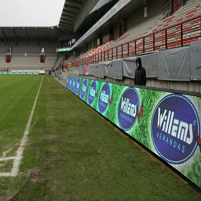 Bon prix Les panneaux d'affichage de LED imperméabilisent l'affichage à LED De périmètre du stade P8 pour l'affichage d'écran mené par périmètre de location de stade de football en ligne