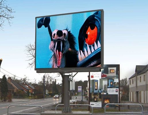 Bon prix Panneau d'affichage de publicité mené extérieur polychrome de l'écran de visualisation de panneaux d'affichage de LED P6 P8 P10 P16 SMD pour l'installation fixe en ligne