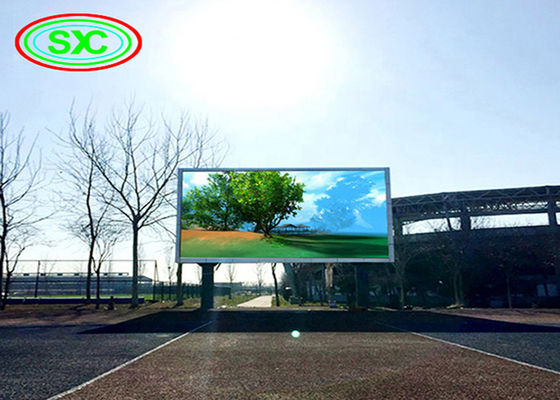 Bon prix La publicité économiseuse d'énergie d'intense luminosité de mur visuel extérieur d'écran de P10 LED a mené l'affichage en ligne
