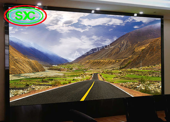 Bon prix Écran/panneau/panneau polychromes d'intérieur d'affichage à LED de HD P3 Pour la salle d'exposition de TV en ligne